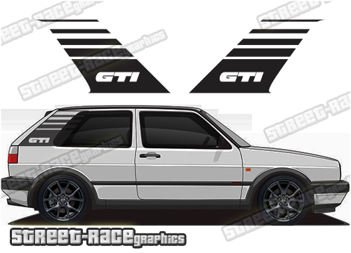 VW Volkswagen Mk1 Golf GTI Sticker