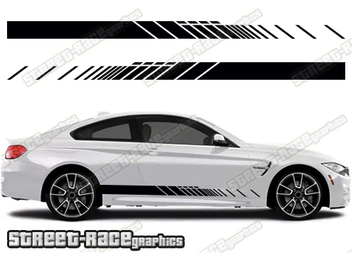 BMW racing stripe stickers - UK and Europe