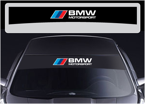 M Performance Car Windscreen Windshield Sticker Decal Fit for BMW