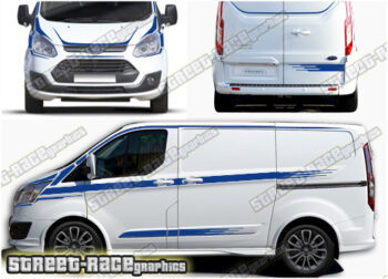 Ford Transit Custom M-SPORT decals MS-RT :: Street Race Graphics