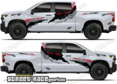 Chevrolet Silverado large 009 - Street Race Graphics