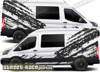 Ford Transit camper van graphics 208