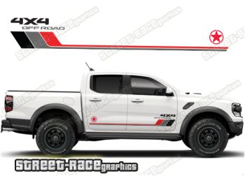 Ford Ranger side graphics